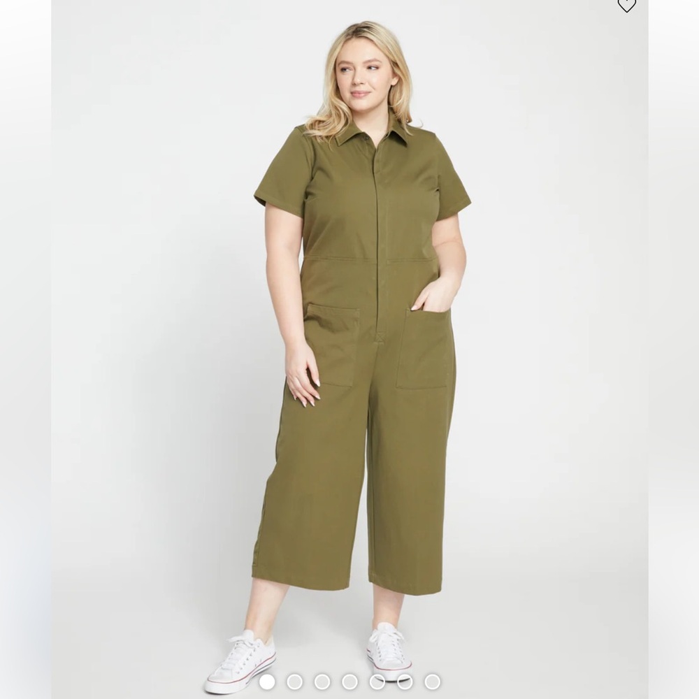Universal Standard - Small 14/16 - Stretch Cotton Twill Jumpsuit